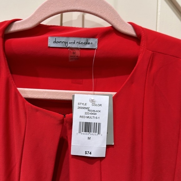 NWT Danny and Nicole red little cute jacket. Pit 19”. Length 17”. - Picture 2 of 5